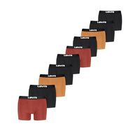Levi's Herren 10-Pack Boxer Brief, Soft Cotton, Tag-Free, Breathable Comfort Retroshorts