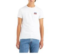 Levi's Herren 2-Pack Crewneck Graphic Tee T-Shirt, Sportswear White/Dress Blues, S