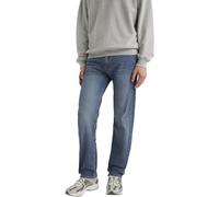 Straight-Jeans LEVI'S "505", Herren, Gr. 34, Länge 32, blau (glowing), Denim/Jeans, Obermaterial: 99% Baumwolle, 1% Elasthan, casual, normal lang, Jeans, REGULAR (27977067-34) glowing