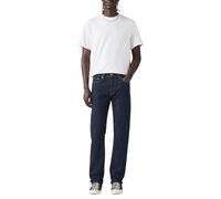 5-Pocket-Jeans LEVI'S "513 SLIM STRAIGHT", Herren, Gr. 30, Länge 32, schwarz indigo flat, Denim/Jeans, Obermaterial: 99% Baumwolle, 1% Elasthan, casual, Jeans (23665148-30) schwarz indigo flat