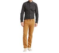 Straight-Jeans LEVI'S "513 Slim Straigt" Gr. 36, Länge 32, braun (caraway, bull denim) Herren Jeans Slim Fit (34520641-36)