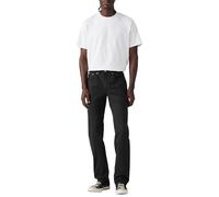 Straight-Jeans LEVI'S "514™", Herren, Gr. 31, Länge 30, schwarz (mineral schwarz shady), Jeans, Obermaterial: 98% Baumwolle, 2% Elasthan, normal lang, Jeans (24521226-31) mineral schwarz shady