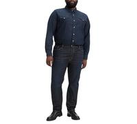 Regular-fit-Jeans LEVI'S PLUS "541 TAPERED", Herren, Gr. 48, Länge 34, the rich, Denim/Jeans, Obermaterial: 88% Baumwolle, 10% Polyester, 2% Elasthan, regular fit knöchellang, Jeans, im Five-Pocket St