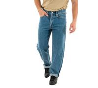 Levi's Herren 568 Loose Straight Jeans Blue Essentials Medium Wash 31 32