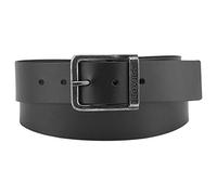 Levi's für Herren. 221484-3-59 Schwarzer Alderpoint-Ledergürtel (90 cm), Lässig
