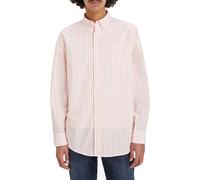 Levi's Herren Authentic Button Down Dean Stripe Pink Icing L