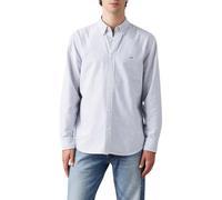 Langarmhemd LEVI'S "AUTHENTIC BUTTON DOWN" Gr. M, N-Gr, blau (waylon stripe true blue) Herren Hemden (39101335-M) waylon stripe true blue