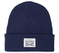 Levi's Herren Backpatch Beanie, Navy Blue, UN