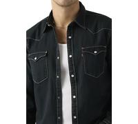Levi's Barstow Western Standard Shirt Washed Black Schwarz S