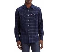 Levi's Herren Barstow Western Standard Hemd,Indigoyd2 Dk.Indigo,S