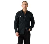Levi's Barstow Western Standard Shirt Washed Black Schwarz L