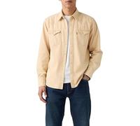 Levi's Herren Barstow Western Standard Hemd mit Button-Down-Kragen, Grass is Green Khaki, Large