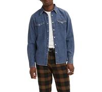 Levi´s ® Barstow Western Standard Langarmhemd XL Ab935 Indigo Stonewash