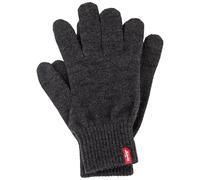 Levi's Herren Ben Touch Screen Gloves Handschuhe, Grau (Dark Grey), Medium