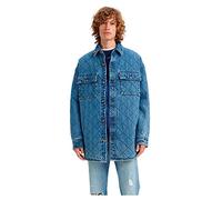 Levi's Herren Bernal Heights Overshirt Hemd, Kingpin - Inglside Overshirt, Blau, M