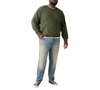 Regular-fit-Jeans LEVI'S PLUS "541 TAPERED", Herren, Gr. 42, Länge 32, 541 ath taper b, t lost in time adv, Denim/Jeans, Obermaterial: 70% Baumwolle, 28% Lyocell, 2% Elasthan, regular fit knöchellang,