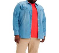 Levi´s ® Plus Barstow Western Langarmhemd XL AB937 Indigo Stonewash