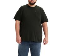 Levi's Herren Big & Tall Classic Pocket Tee T-Shirt, Mineral Black, 2XL