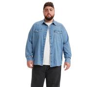 Levi's Herren Big & Tall Classic Western Hemd mit Knopfleiste, Franklin Stone Wash, Blau, 2XL
