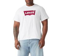 Levi's® Plus T-Shirt mit Batwing-Logo, weiß