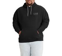 Levi's Herren Big & Tall Relaxed Graphic Sweatshirt Hoodie Kapuzenpullover, Batwing Logo Hoodie Caviar, 1XL