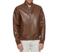 Levi's Herren Bomberjacke aus Kunstleder Jacke
