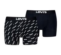 Boxershorts LEVI'S Gr. L, schwarz-weiß (black, white) Herren Unterhosen (35092248-L) black, white