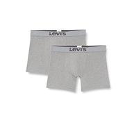 Levi's Melange Organic Cotton Boxershorts grau (2er-Pack) - L