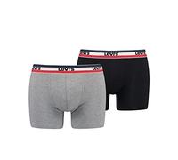 Levi's Herren Boxer Underwear, Grey, M