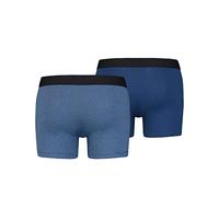 Levi´s Underwear Optical Illusion Organic Cotton Boxershorts 2 Einheiten M Dark Blue Combo