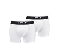 Levi's Herren Boxer Underwear, White / Black, M