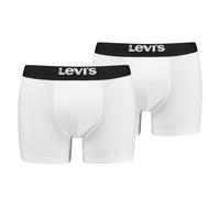 Levi's Herren Boxer Underwear, White / Black, S