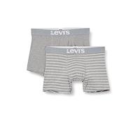 Levis LEVIS MEN VINTAGE STRIPE YD BOXER 2P L Middle Grey Melange (758) Grau L