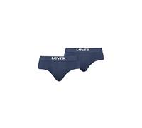 Levi's Herren Slip Solid Basic – Bio-Baumwolle, marineblau – 2er-Pack Größe S