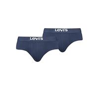 Levi's Solid Basic Organic Cotton Slip marineblau (2er-Pack) - S