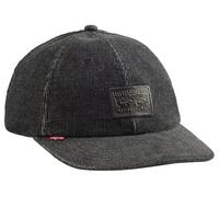 Levi's® - Kappe RELAXED DAD HERITAGE CAP - schwarz - Größe T.U