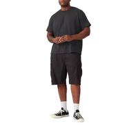 Cargoshorts LEVI'S PLUS, Herren, Gr. 44, N-Gr, schwarz (meteorite), Web, Obermaterial: 100% Baumwolle, bequem knielang, Hosen, Sommerhose (11410820-44) meteorite