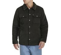 Levi's Herren Corduroy Shirt Jacket Jacke, Dunkles Olivgrün gefüllt, M