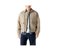 Blouson LEVI'S "CORTLAND JACKET", Herren, Gr. XL, vintage khaki, Web, Obermaterial: 100% Baumwolle, unifarben, bequem hüftbedeckend, Rundhals, Bündchen, Jacken Blouson, mit Reißverschluss und großen S