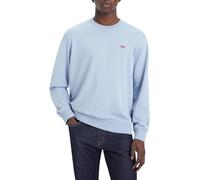 Levi's Herren Crew Sweatshirt Soft Chambray Blue French Terry M