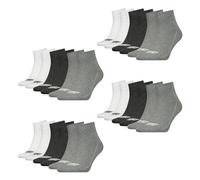 Levi's® Socken mit Label-Detail Modell 'MID CUT BATWING LOGO' im 3er-Pack in Mittelgrau, Größe 43-46
