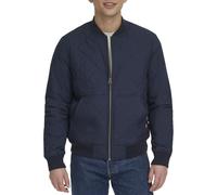 Levi's Herren Diamond Quilted Bomber Jacket Bomberjacke, Marineblaue aufgesetzte Tasche, XL