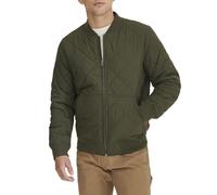 Levi's Herren Gesteppte Rautenmuster Bomberjacke, Aufgesetzte Tasche in Olivgrün, XL