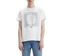 Levi's Graphic Printed T-shirt White Größe: S | Bedruckte T-Shirts Outlet | Herren | Weiß