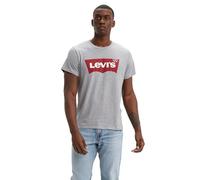 Levi's Herren-T-Shirt Graphic Set-In Neck – Batwing-Logo, Grau, 100% Baumwolle, XXL