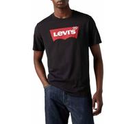 Levi's Herren Graphic Set-In Neck T-Shirt, Batwing Logo, Graphic H215-Hm Black, L