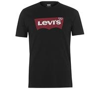 Levi's T‑Shirt – Graphic Logo – schwarz/rot – Gr. S