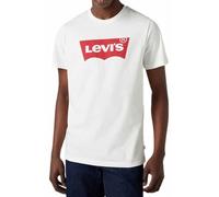 Levi's Herren Graphic Set-In Neck T-Shirt, Batwing Logo, White, M