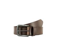 Levi's Herrengürtel Seine Metal – aus braunem Leder mit Logo – 80 cm