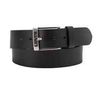 Levi's Herren Gürtel - NEW DUNCAN, Ledergürtel mit Schnalle, Logo, Echtleder Regular Black 90